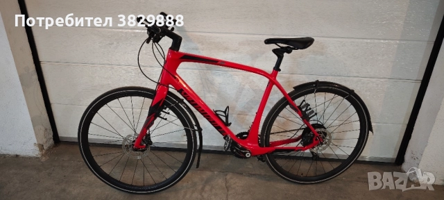 СПЕШНО! Карбонов Specialized Sirrus размер L CARBON КАТО НОВО, снимка 2 - Велосипеди - 52090835