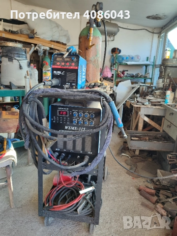 ACDC за заваряване на алуминй, модел WSME-315 INVERTER TIG/MMA WELDER, снимка 2 - Друга електроника - 52923580