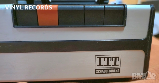 🎶 ВИНТИДЖ СТЕРЕО МАГНЕТОФОН ITT SCHAUB-LORENZ – КЛАСИКА ОТ ЗЛАТНАТА ЕРА 🎶, снимка 3 - Декове - 53309964