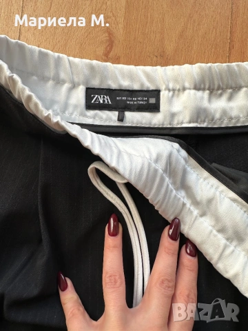 Zara дамски широк панталон, XS, снимка 4 - Панталони - 53053226