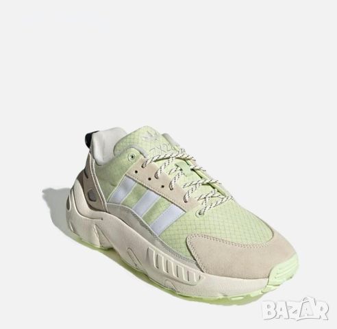 Adidas - ZX 22 Boost Lime Green GY5271 Оригинал Код 298, снимка 4 - Маратонки - 46057195