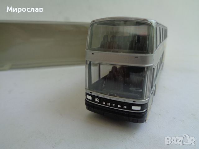  HERPA 1:87 H0 SETRA АВТОБУС МОДЕЛ КОЛИЧКА , снимка 4 - Колекции - 46183679