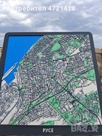 Русе на длан! Аристократизъм и релеф в 3D декоративен макет, снимка 11 - Декорация за дома - 54147872