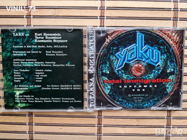 Yaku  – Total Immigration, снимка 2 - CD дискове - 49859833