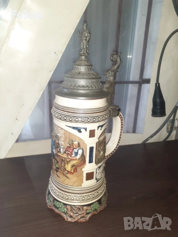 Голяма стара немска халба 1л.