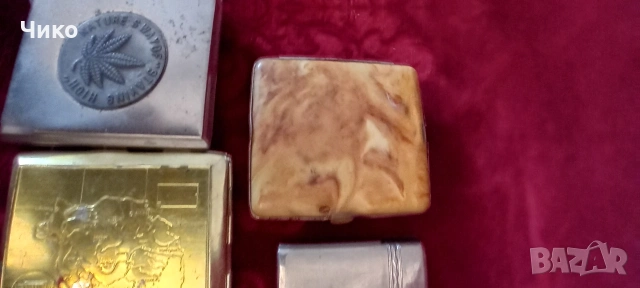 3бр стари табакери и 2бр запалки, снимка 4 - Антикварни и старинни предмети - 53139403