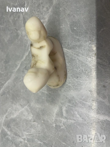 Мраморна декоративна фигура ръчно изработена, снимка 3 - Декорация за дома - 54159120
