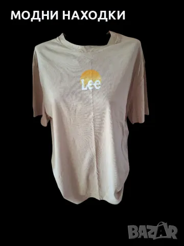 Lee Оригинална Дамска Тениска Овърсайз 