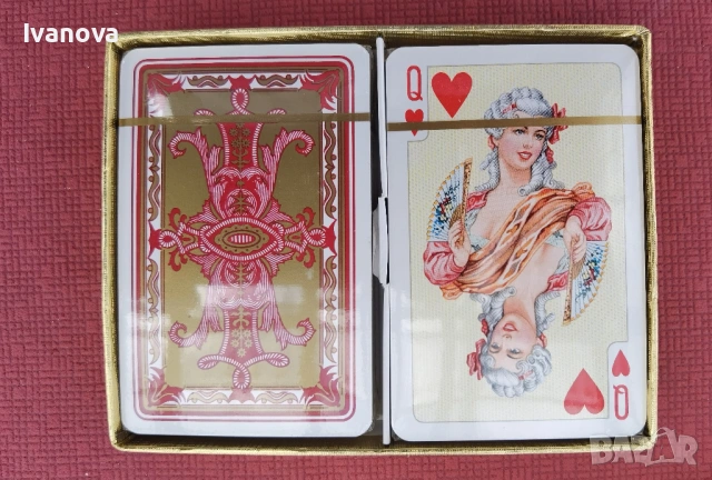 Piatnik Baroque комплект карти, колекционерски , снимка 4 - Карти за игра - 53692587
