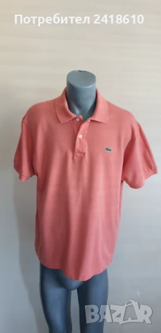 Lacoste Classic Fit  Pique Cotton Mens Size 5 - L   ОРИГИНАЛ! Мъжки Тениски - 2 Броя!, снимка 10 - Тениски - 50773482