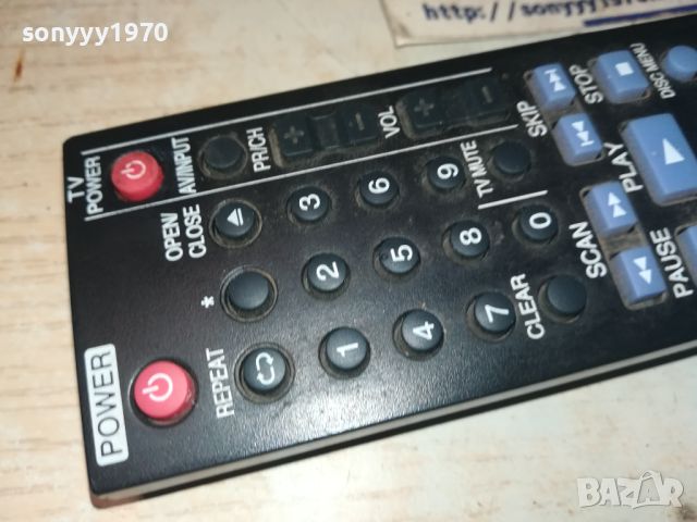 LG AKB73095401 BLU-RAY PLAYER REMOTE CONTROL SWISS 0606241149, снимка 2 - Дистанционни - 46081521