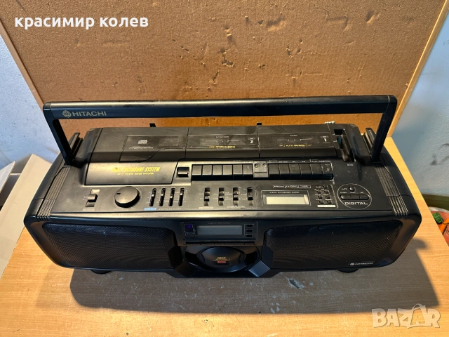 радиокасетофон "HITACHI CX-W750W", снимка 2 - Радиокасетофони, транзистори - 53735620