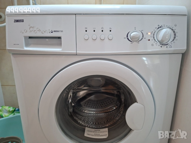 Пералня Zanussi перфектна!, снимка 3 - Перални - 54172613