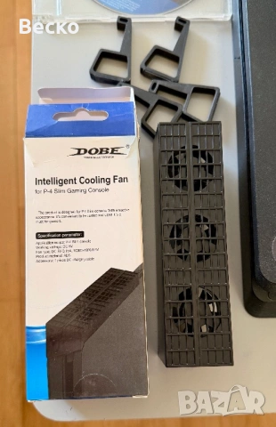 PlayStation 4 Slim 1TB + 2 джойстика + 7 игри + охлаждане, снимка 10 - PlayStation конзоли - 53259832