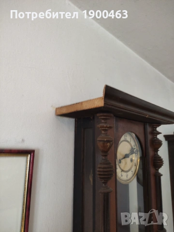 Hamburg American Clok.Гермснски стенен часовник., снимка 6 - Стенни часовници - 53886917