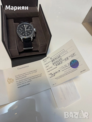 Bulova Lunar Pilot – Limited Edition Quartz Chronograph – Гаранция, снимка 5 - Мъжки - 53341036