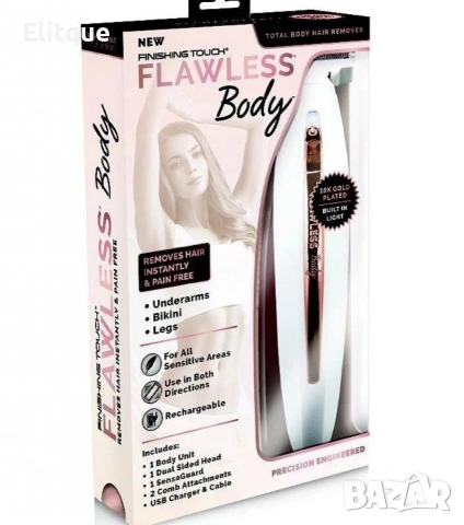 Дамски бръснач и тример Finishing Touch Flawless Body TV559