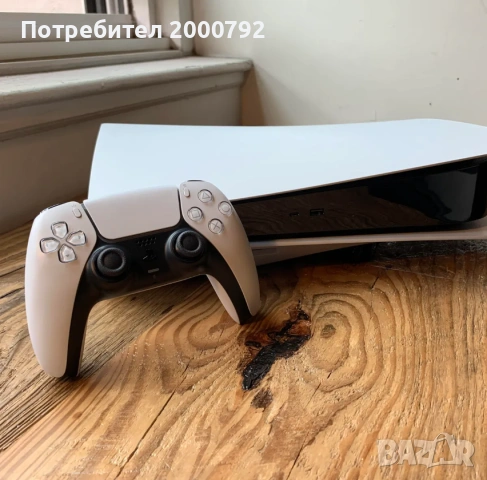 PlayStation 5 Slim Disc Edition + 1 DualSense контролер и Media Remote