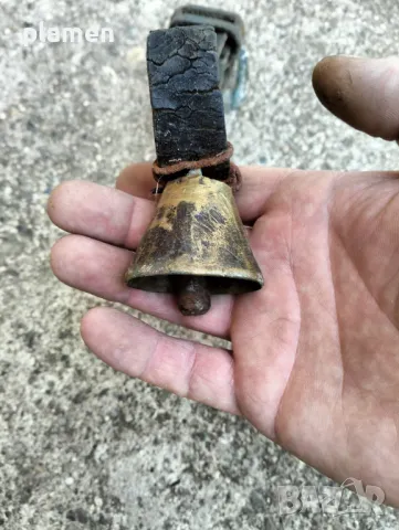 Бронзова камбанка звънче, снимка 2 - Антикварни и старинни предмети - 50299855