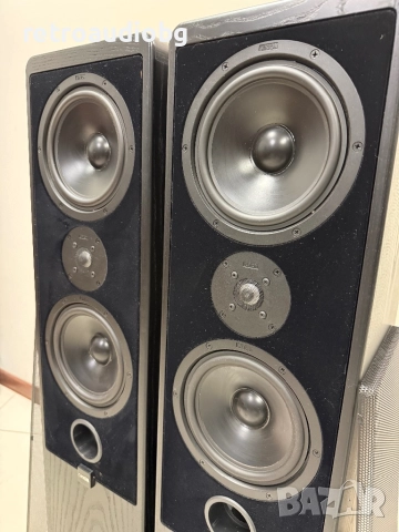 🔉Ретро трилентови подови тонколони CANTON Ergo 80 DC - 120-180W - 4 ома - Made in Germany🔉, снимка 3 - Тонколони - 52255488