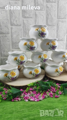 Гърнета кашпи от гипсокерамика!, снимка 7 - Декорация за дома - 52323434