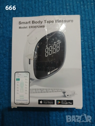 Интелигентна ролетка за измерване на тялото, Bluetooth свързаност, LED дисплей, презареждаем,, снимка 7 - Друга електроника - 52890599