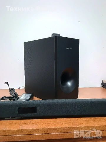 Саундбар със субуфер Samsung HW-J355. Като нов! Изпращам видео. , снимка 2 - Аудиосистеми - 54199149