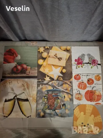 Лот луксозни салфетки , снимка 10 - Други стоки за дома - 50277806