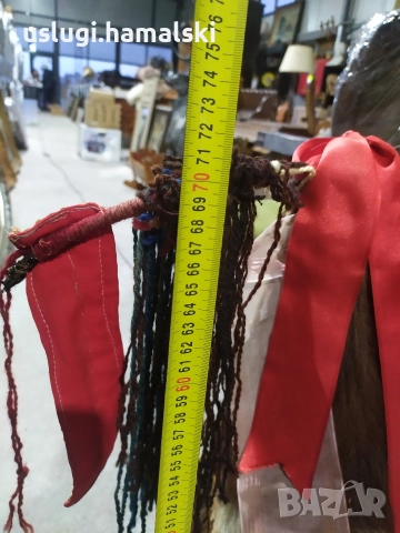 Автентична кукерска маска, снимка 8 - Антикварни и старинни предмети - 52640670