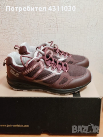 Нови туристически маратонки Jack Wolfskin 40 номер, снимка 4 - Маратонки - 53402930