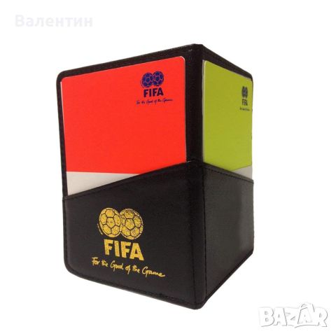 Картони за футболни съдии тефтер червен жълт картон съдия футбол, снимка 5 - Футбол - 46215879