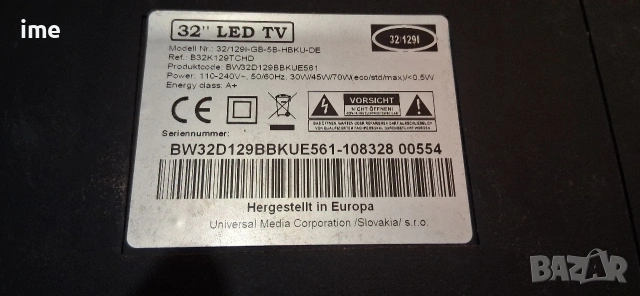 Main Board T.MSD309.B81C 12176. Свален от LED Телевизор Blaupunkt 32/129I-GB-5B-HBKU-DE..., снимка 8 - Части и Платки - 53938173