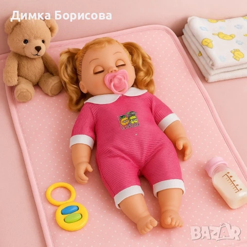 кукла бебе с биберон, снимка 3 - Кукли - 51153278