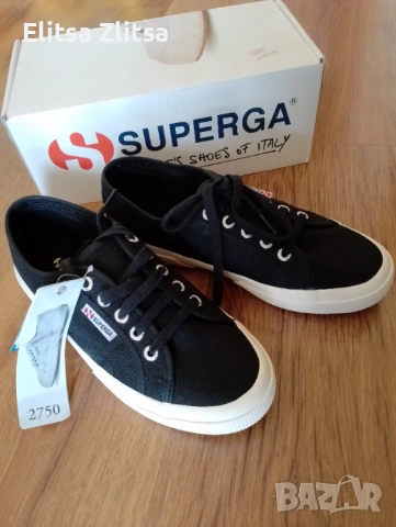 Superga дамски, нови, снимка 3 - Кецове - 53621853