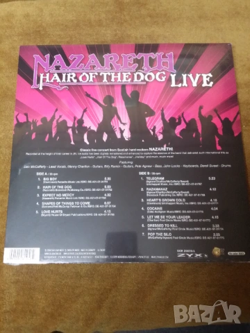Грамофонна плоча Nazareth, снимка 2 - Грамофонни плочи - 53770859