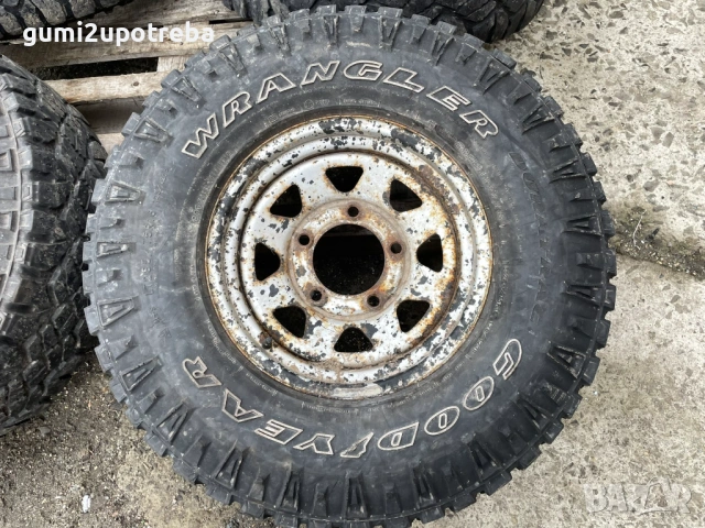16 джанти 5х165,1 Land Rover Defender 7J et8 Goodyear 285/75/16, снимка 2 - Гуми и джанти - 53235762