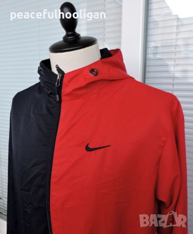 Nike Mens Colourblock Hoodie - страхотен мъжки суичър с качулка размер L , снимка 3 - Суичъри - 45268494