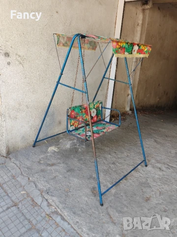 Стара градинска люлка, снимка 8 - Антикварни и старинни предмети - 50963222