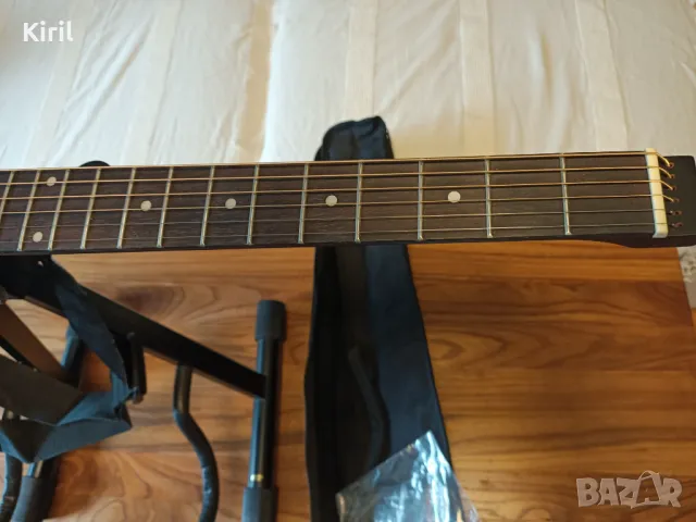 Travel Guitar ANYGYG, Silent Nylon Classical Guitar,озвучена класическа китара тиха, снимка 4 - Китари - 50423911