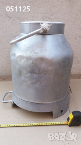 алуминиев гюм за мляко - 35 литра , снимка 5 - Антикварни и старинни предмети - 44993344