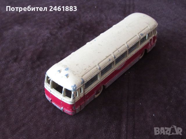 Стар антикварен Dinky Toys No 29F Autocar Chausson Single Decker bus., снимка 3 - Колекции - 46634646