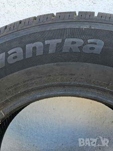 4×Зимни гуми Hankook 185/80 R14C като нови, снимка 6 - Гуми и джанти - 52616480