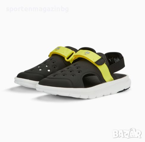 Детски сандали Puma Evolve Sandal SPONGEBOB ACPS, снимка 4 - Детски сандали и чехли - 46595782