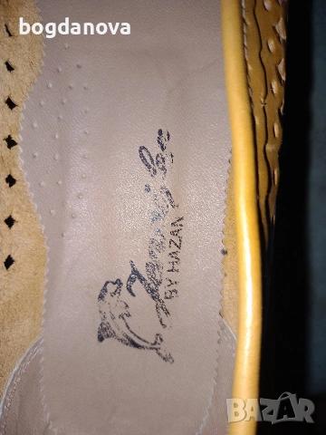 Чисто нови дамски мокасини от естествена кожа, снимка 2 - Дамски ежедневни обувки - 54035250