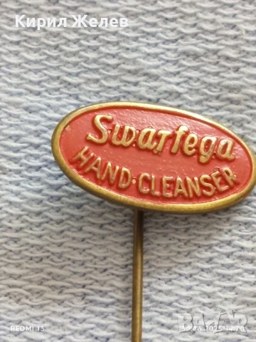 Пет значки стари редки CHOBA, CASTELLA,SWARFEGA за КОЛЕКЦИОНЕРИ 14945, снимка 8 - Колекции - 50848428