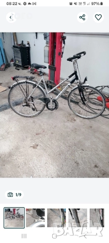 аломиниев велосипед