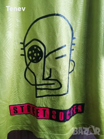 Puma 90s Street Soccer Jersey Football Shirt Vintage оригинална тениска фланелка футболна , снимка 3 - Тениски - 53084232