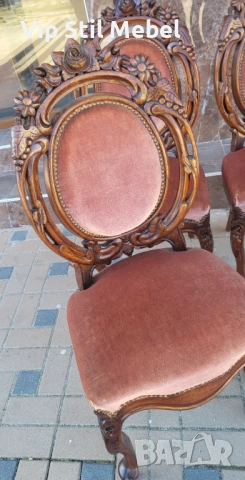 Италиански барокови столове , снимка 5 - Столове - 53656514