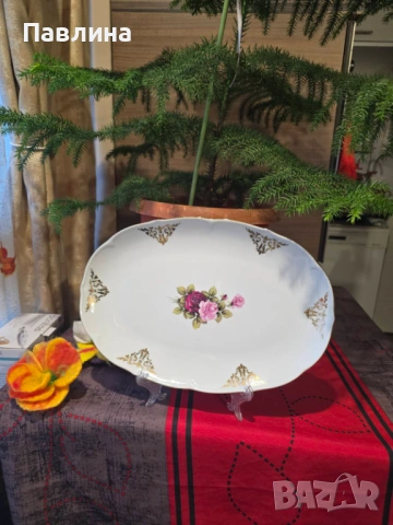 Немско порцеланово плато, снимка 5 - Аксесоари за кухня - 53865539