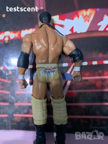 Екшън фигура WWE Darren Young Дарън Йонг Mattel играчка dashing, снимка 6 - Колекции - 48363671